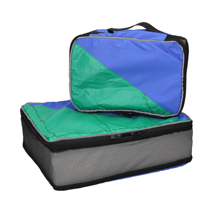 Packing Cubes (Set of 2) - blue & green