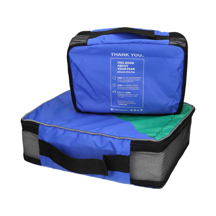 Packing Cubes (Set of 2) - blue & green