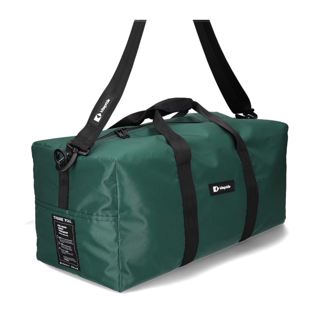 DUFFLE (WEEKENDER) BAG - Emerald green