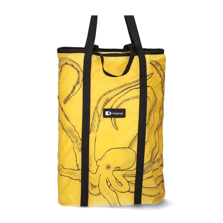 Upcycled Parachute Shopper -Hand Art
