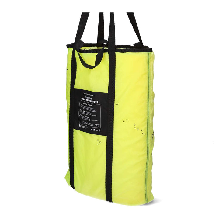 Upcycled Parachute Shopper -Hand Art