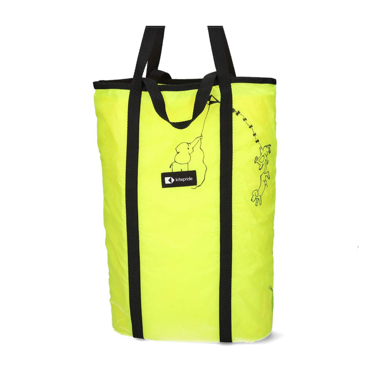 Upcycled Parachute Shopper -Hand Art