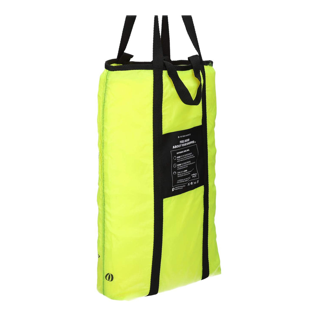 Upcycled Parachute Shopper -Hand Art