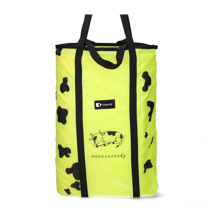 Upcycled Parachute Shopper -Hand Art