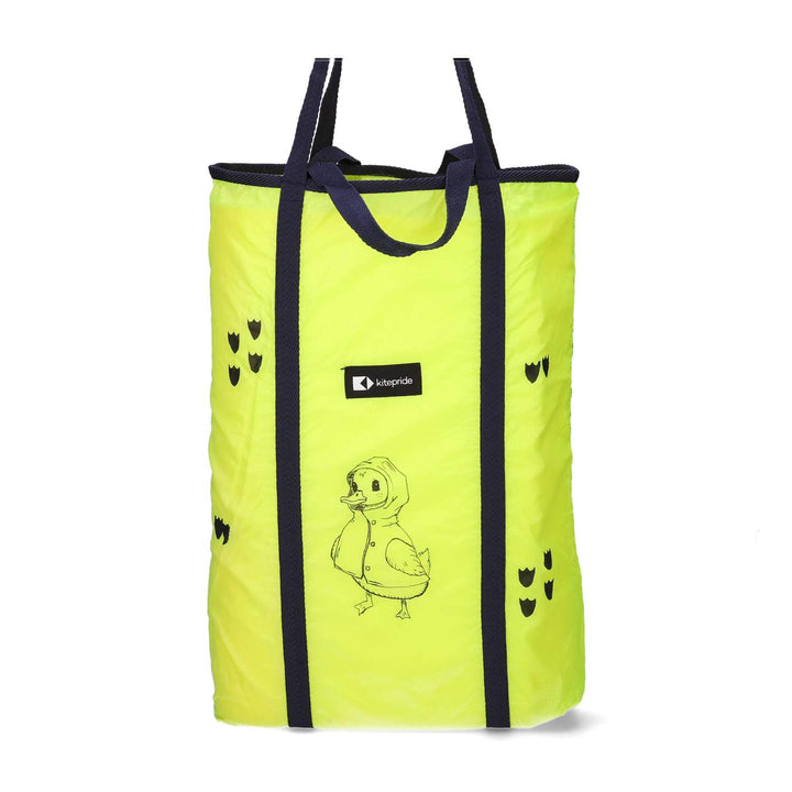 Upcycled Parachute Shopper -Hand Art