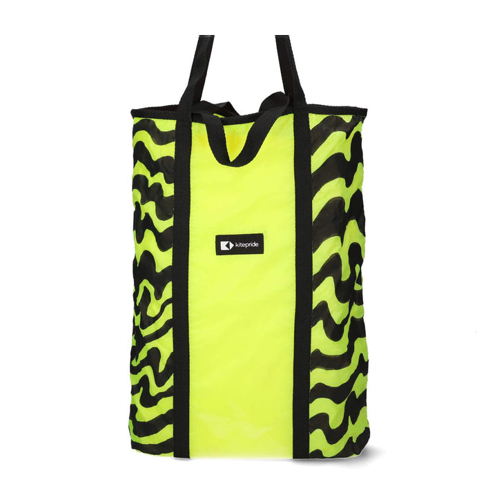 Upcycled Parachute Shopper -Hand Art