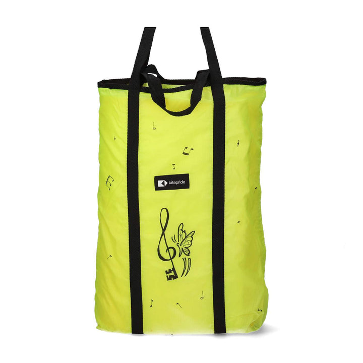 Upcycled Parachute Shopper -Hand Art