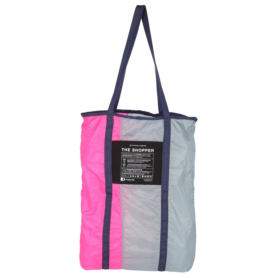 Shopper - Pink grey