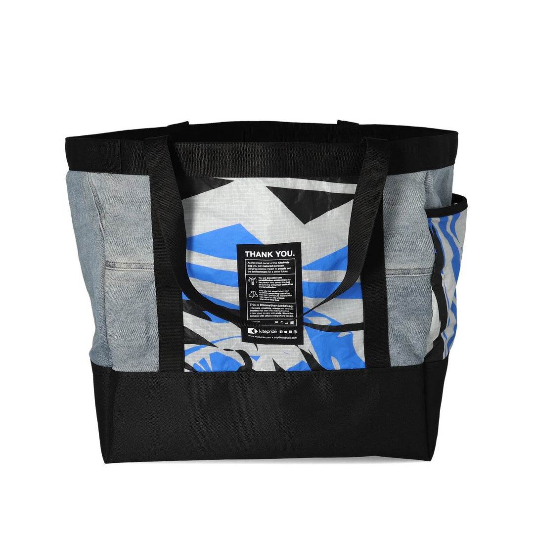 Recycled Denim Grande Tote